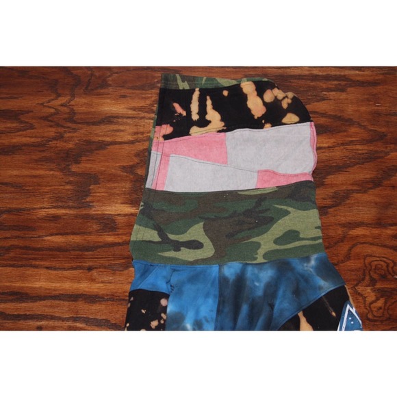 1/1 Reworked Skull Slayer Hoodie, Bleached, Tie dyed Medium, custom hoodie - Picture 8 of 11